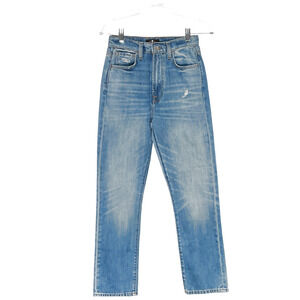7 All Mankind Blue Cropped Jeans - Women's XS